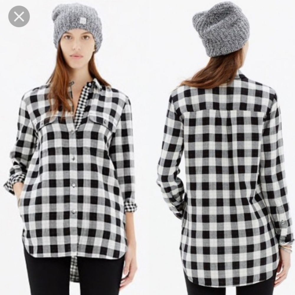 Madewell Ex-Boyfriend Shirt in Shaw Plaid